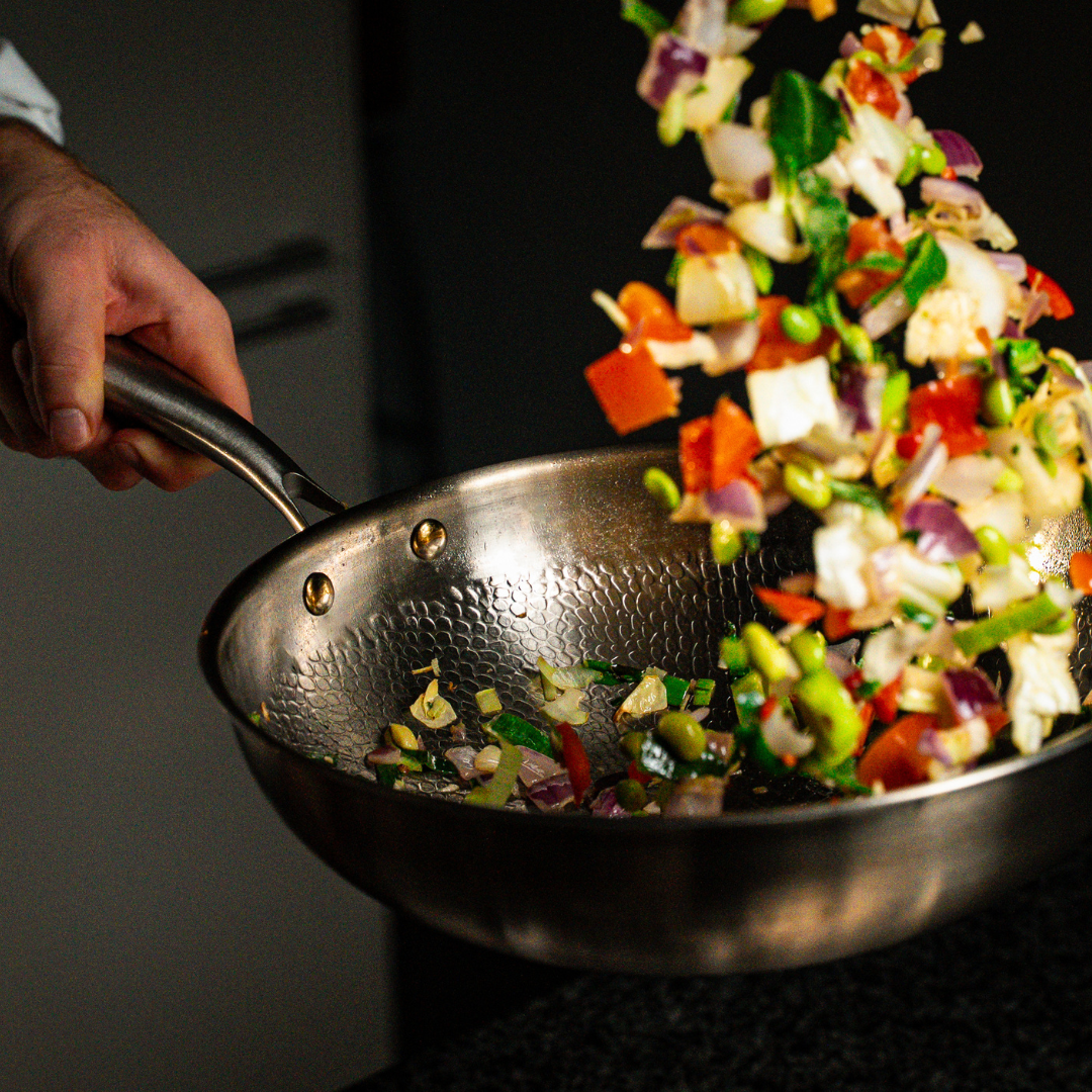 Titanium Hammered Cookware Bundle