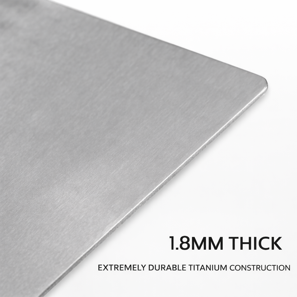 Titanium cutting board