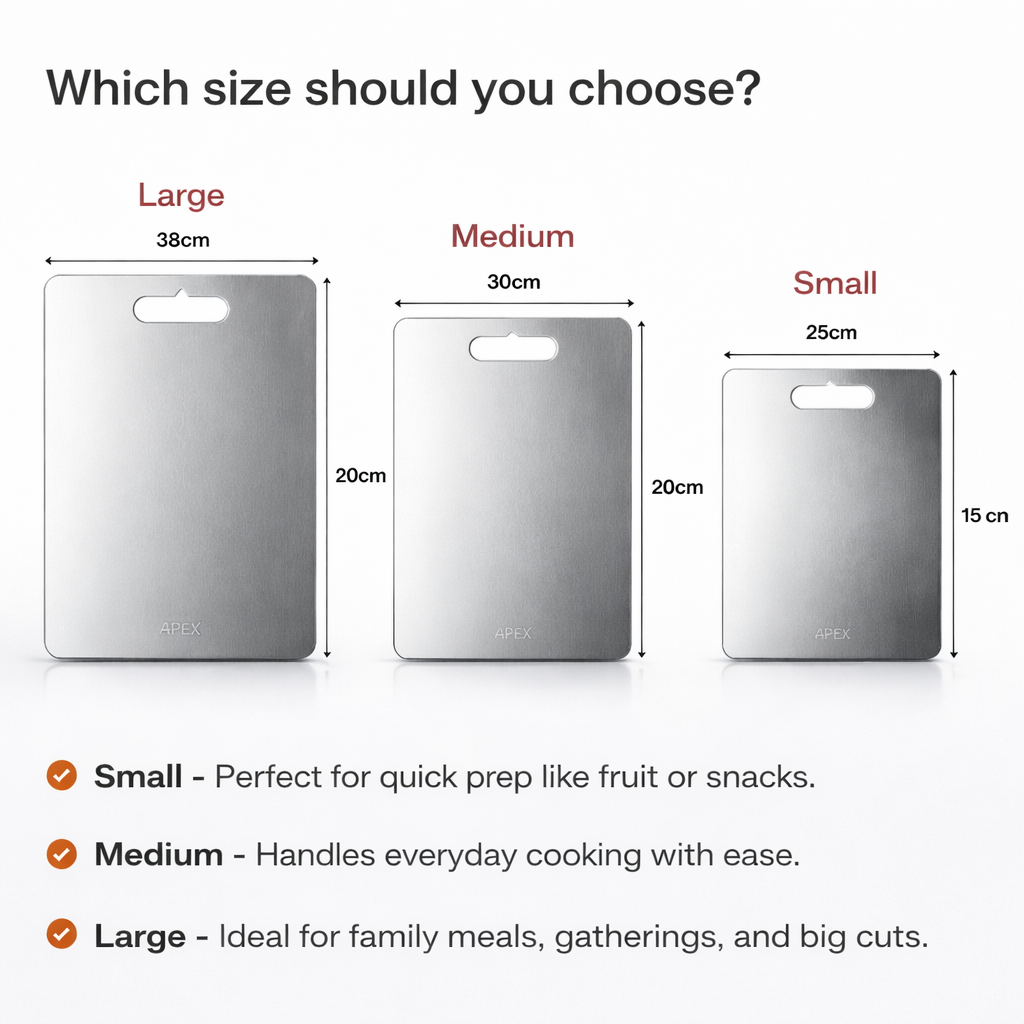 Pro titanium cutting board