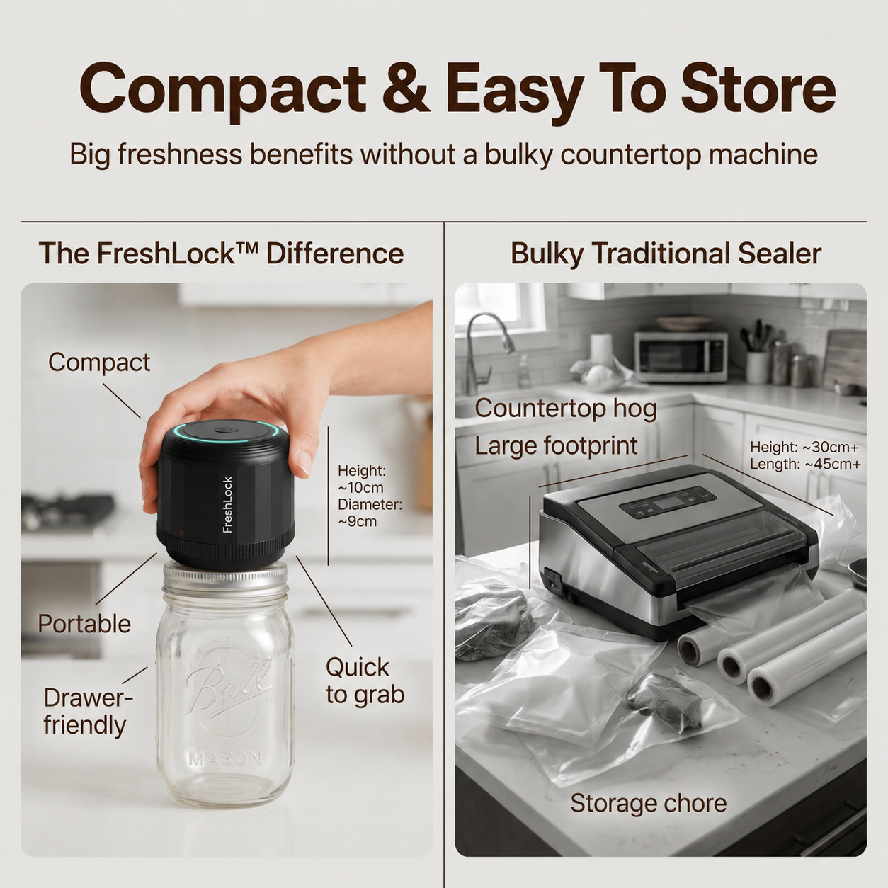 FreshLock™ Vacuum Sealer