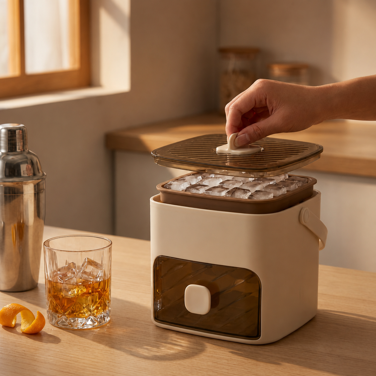 ChillPress™ Easy Ice Cube Maker