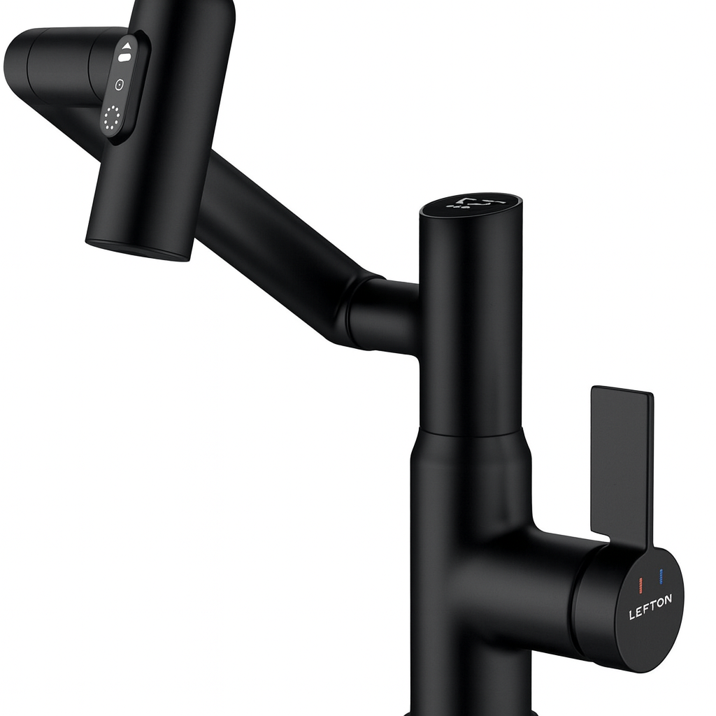 Robinet de salle de bain pivotant Lefton