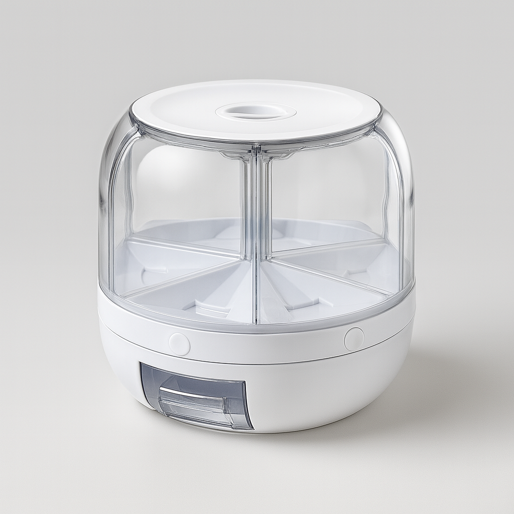 Rotary storage container