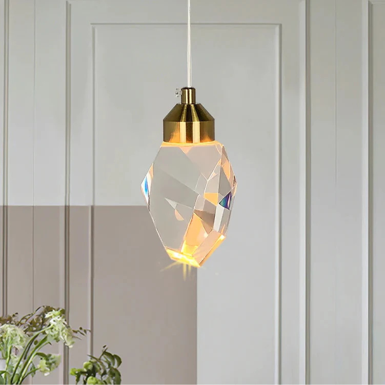 Lampe en cristal élégante