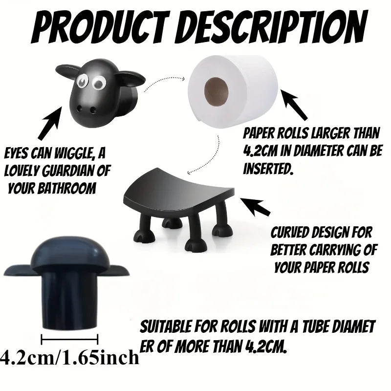 Porte-papier toilette pour mouton