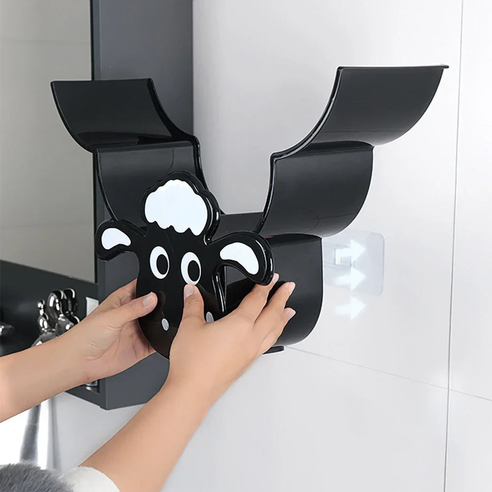 Porte-papier toilette mural en forme de mouton
