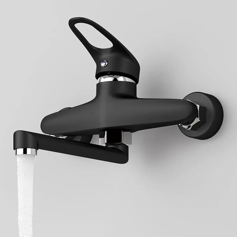 Robinet mural avec mitigeur monocommande