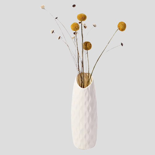 Vase en plastique