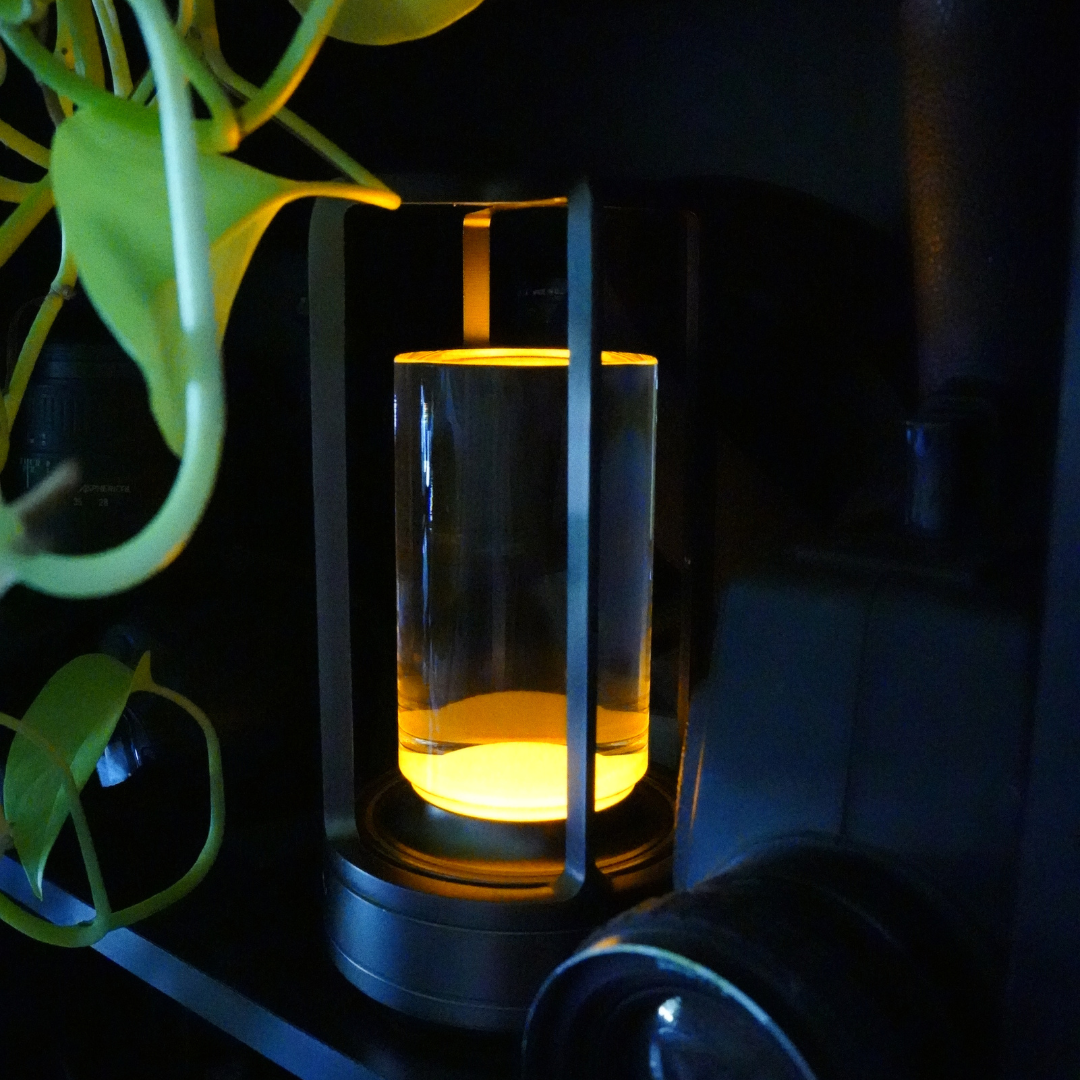 Lanterne en cristal chaude
