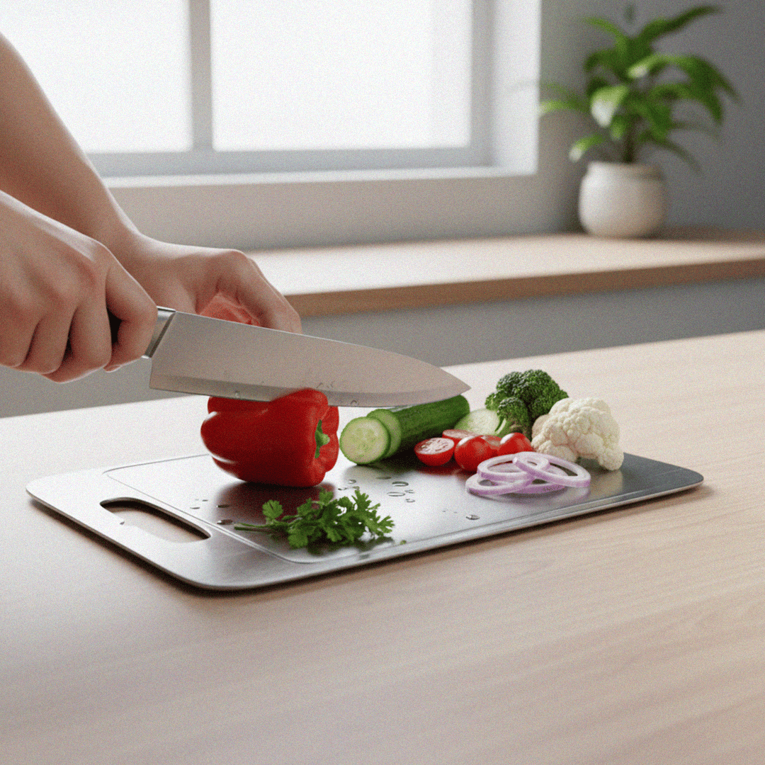 Pro titanium cutting board