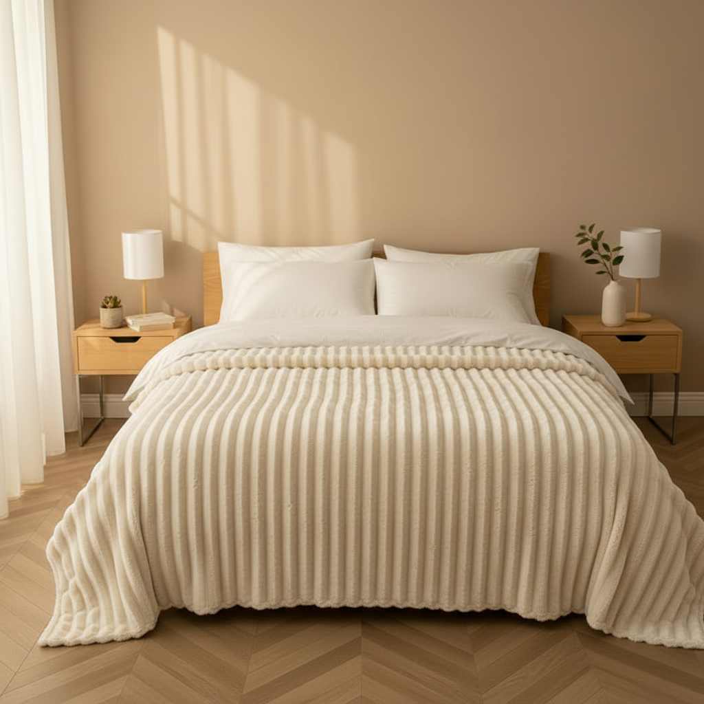 Plaid ultra-doux de luxe