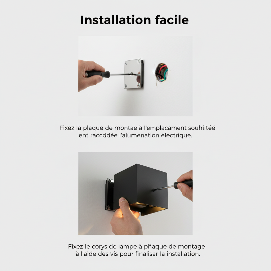 Applique Murale LED Réglable