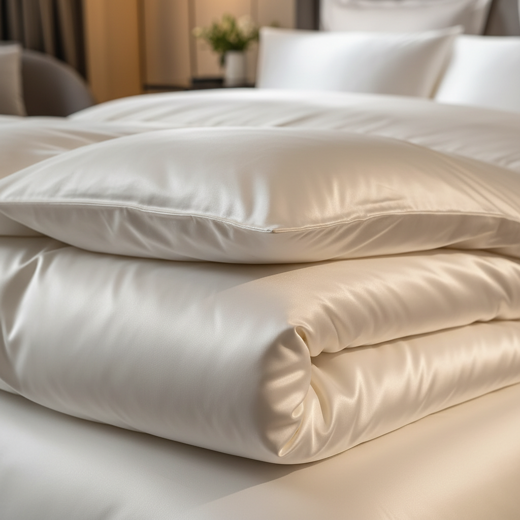 Housse de couette en soie