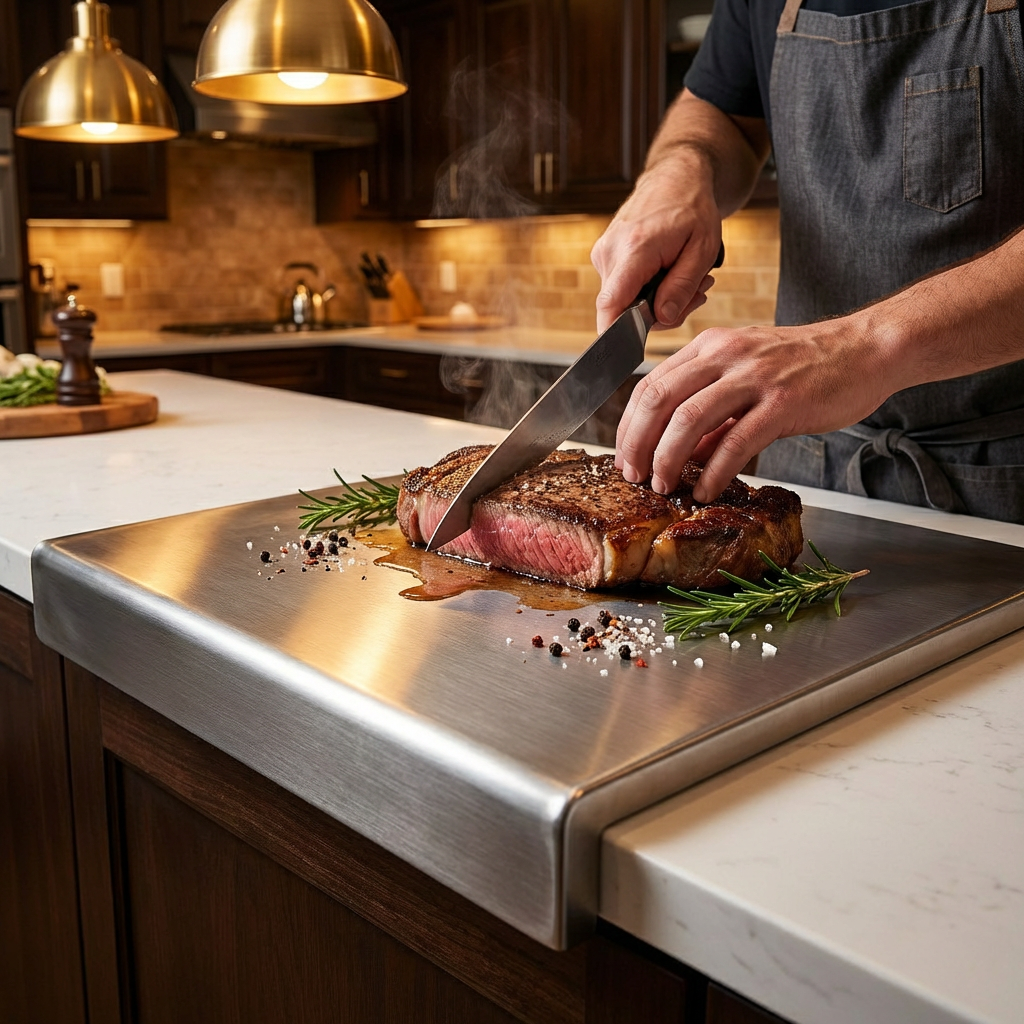 Stainless Steel Chopping Board