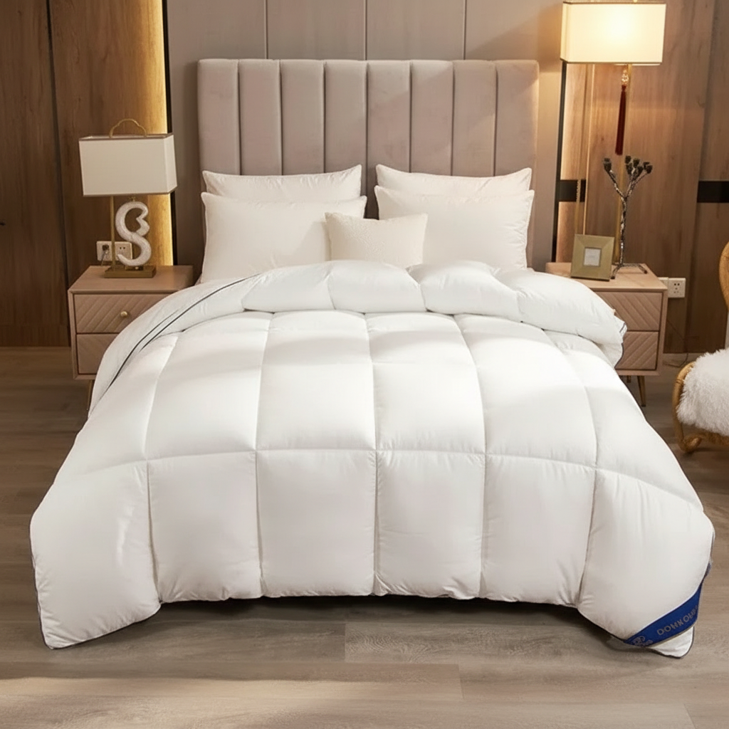 Couette White Goose Bed