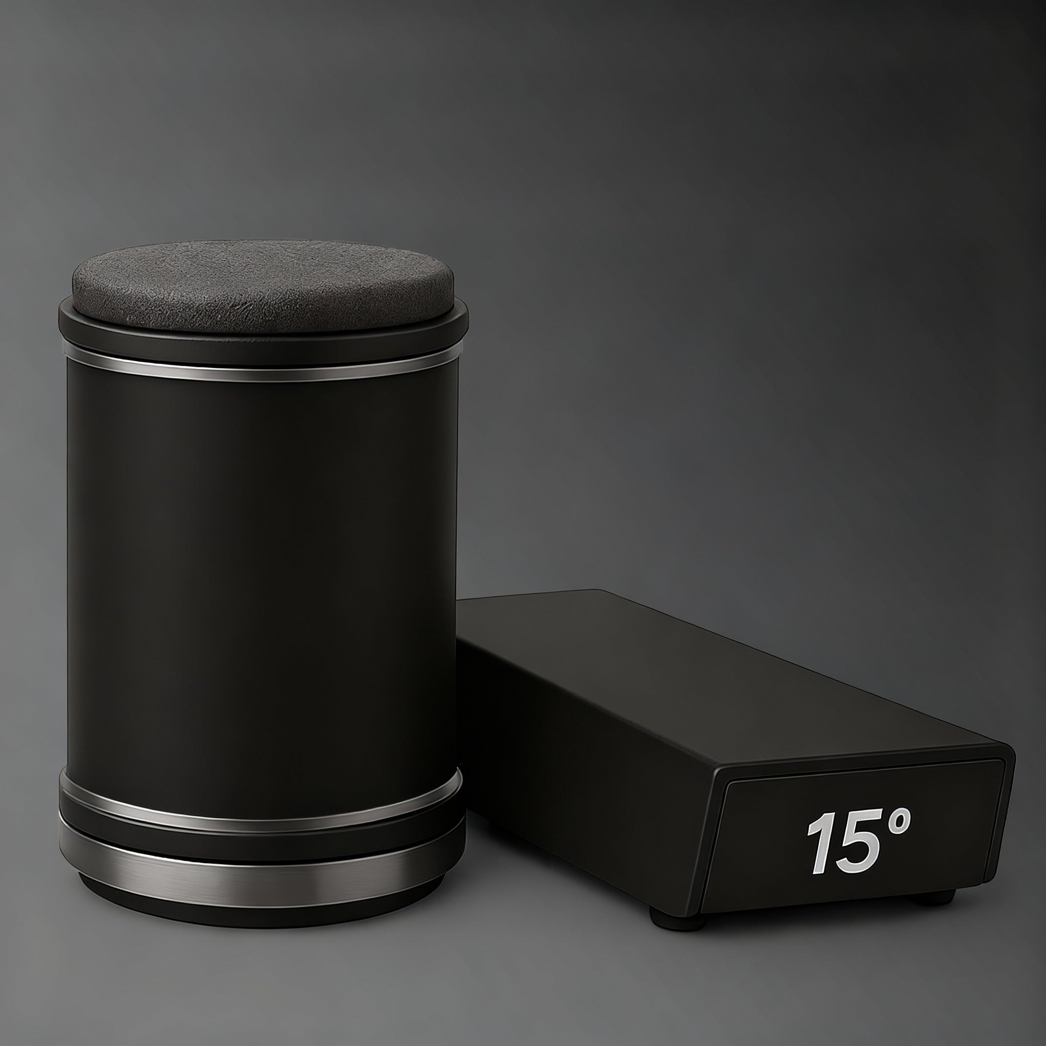 Sharpening set for knives with diamond wheel