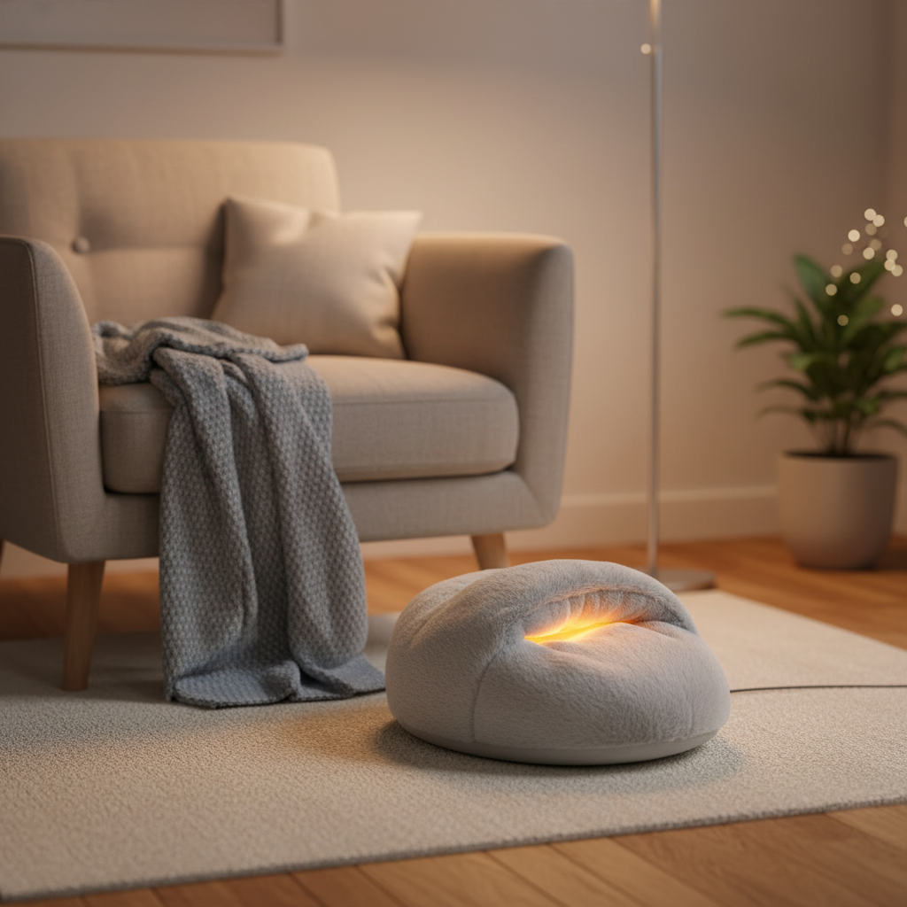 Electric foot warmer