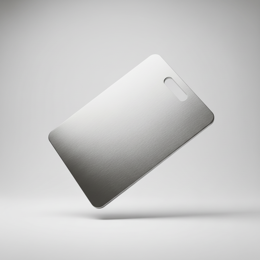 Titanium cutting board deluxe