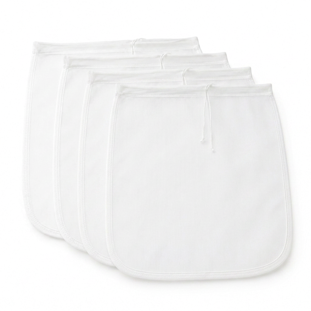 Reusable Nylon Straining Bag | 4-pack