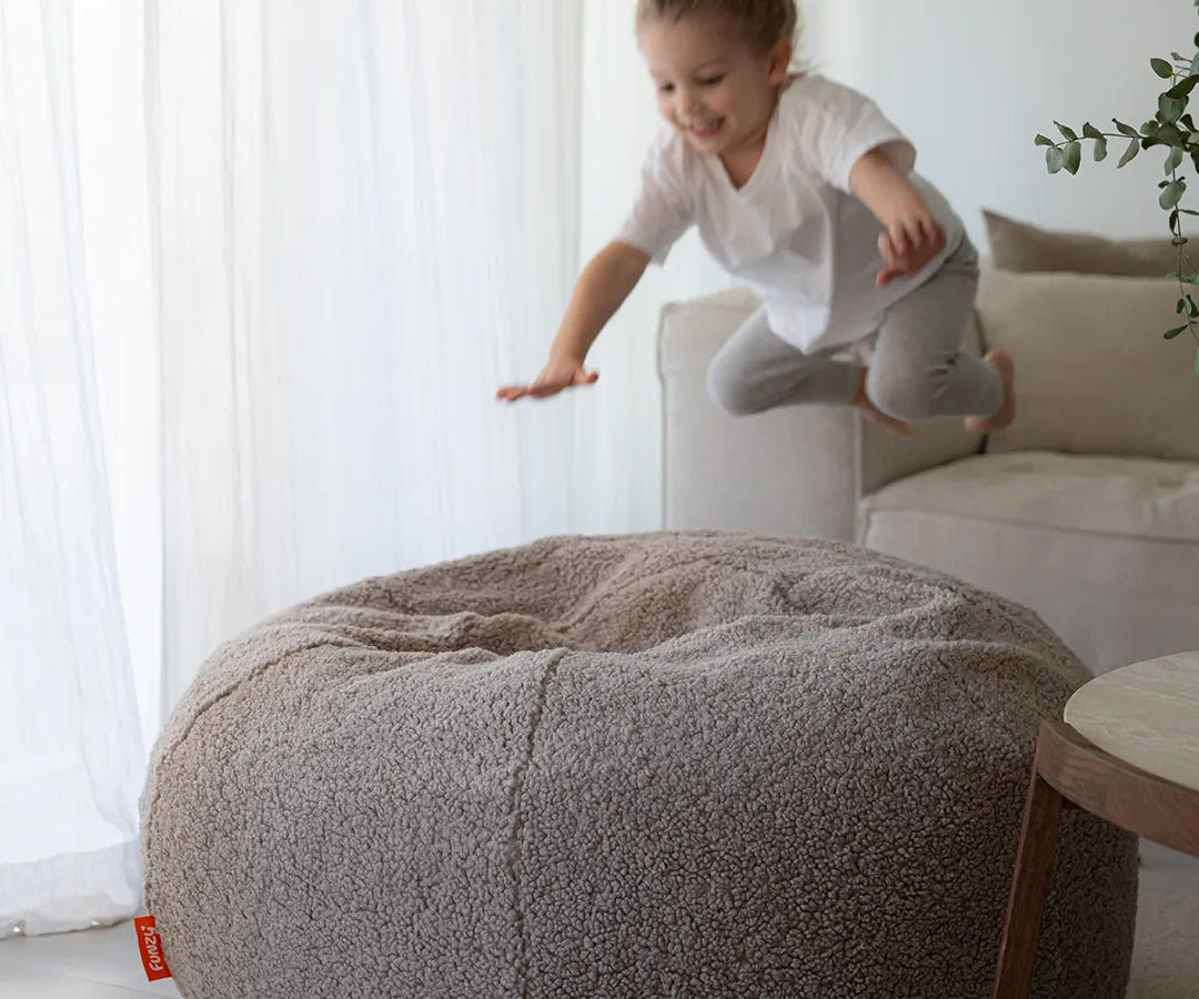 Pouf moelleux