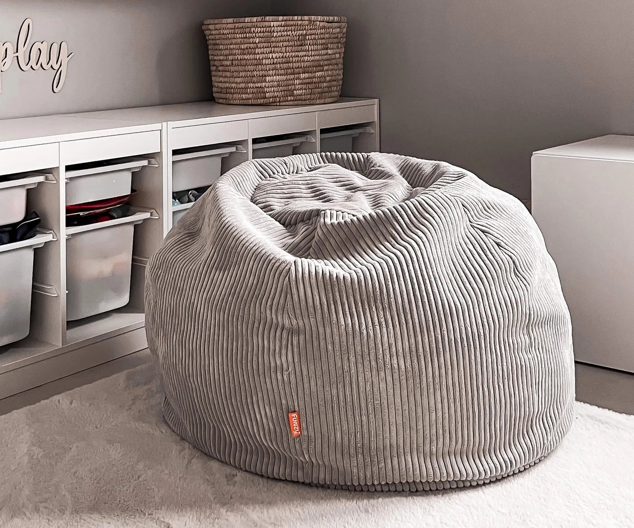 Pouf moelleux