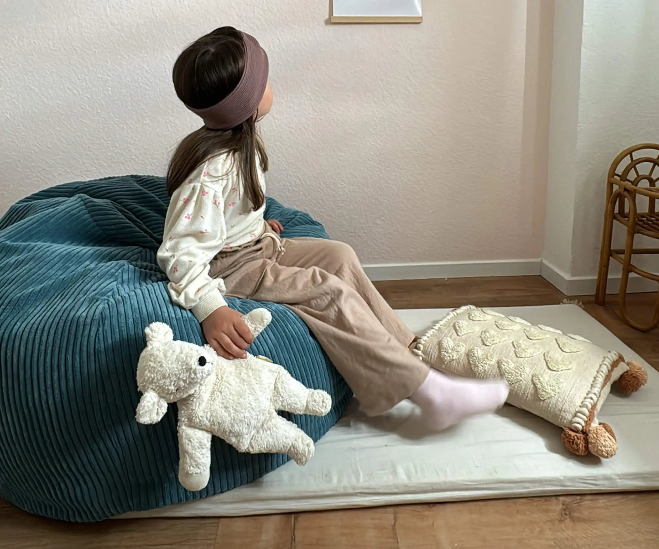Pouf moelleux