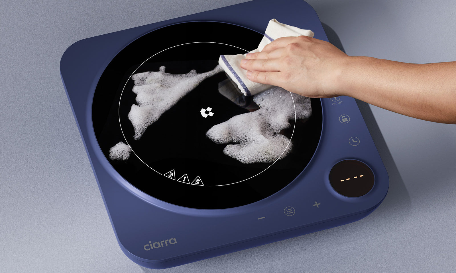 Plaque de cuisson à induction portable Donut