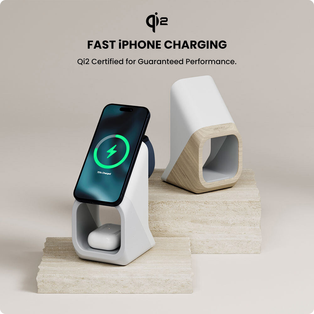 Station de charge rapide sans fil Maxi 3 en 1