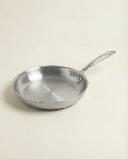 The stainless steel pan