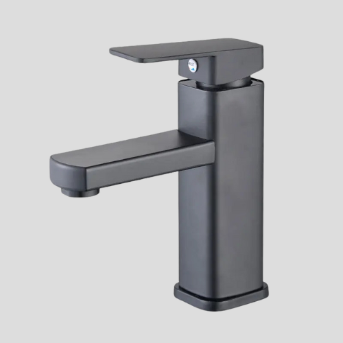 Robinet de salle de bain – noir ou chromé