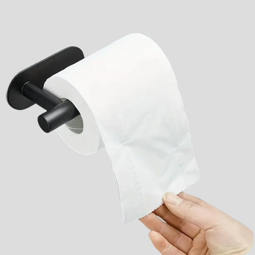 Porte-papier toilette en acier inoxydable