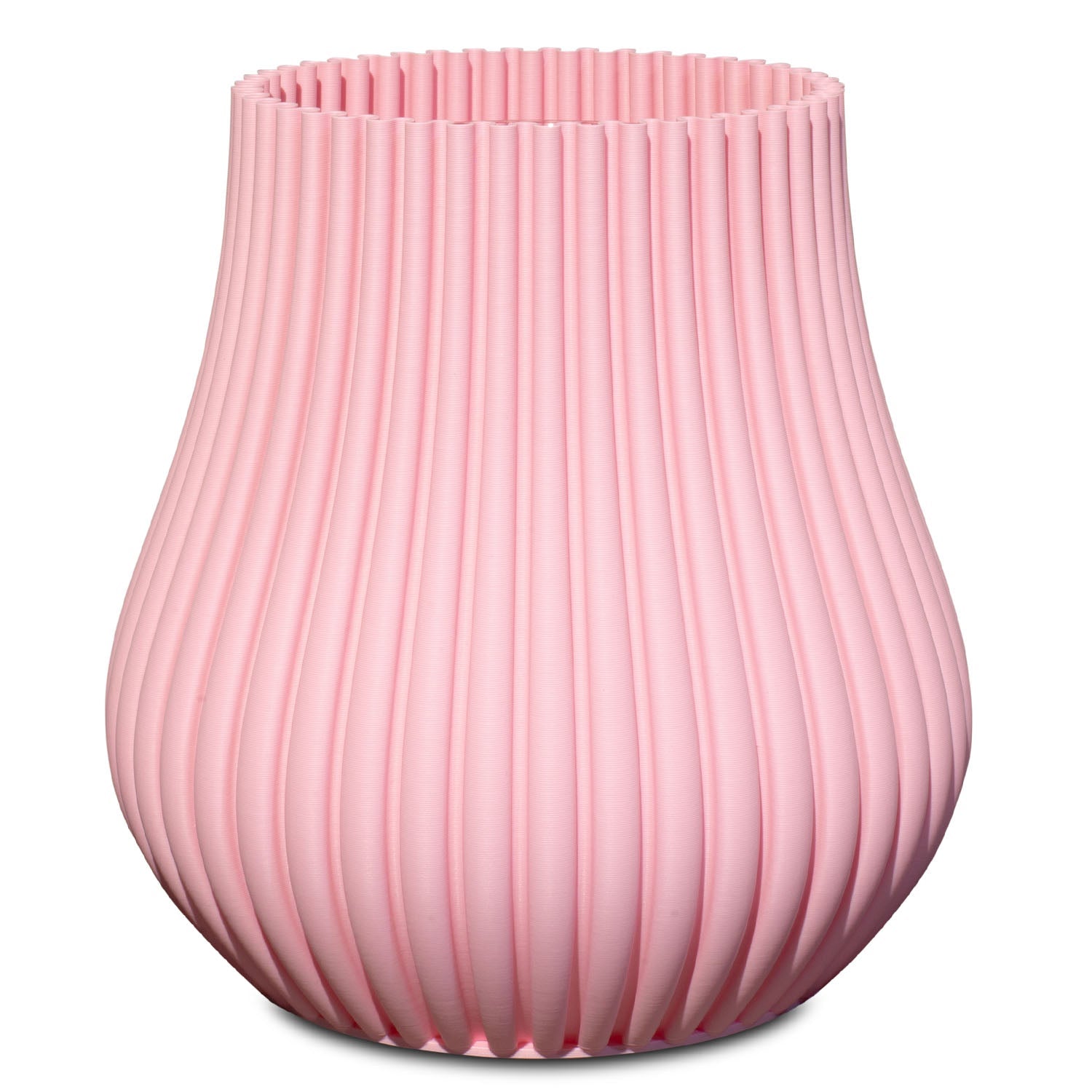 Vase 3D Blanc Pur