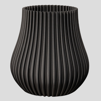 Vase 3D Blanc Pur