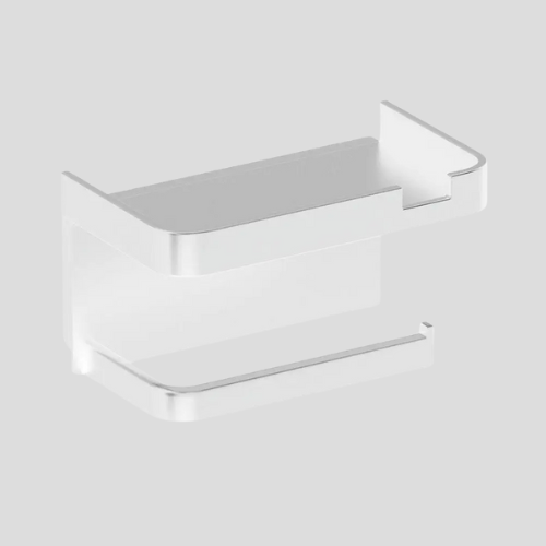 Porte-papier toilette – noir mat en acier inoxydable 304