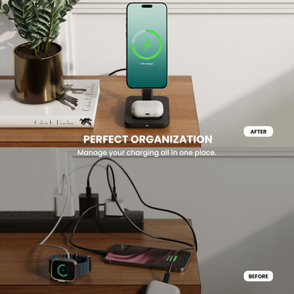 Station de charge sans fil TRIO 3 en 1 