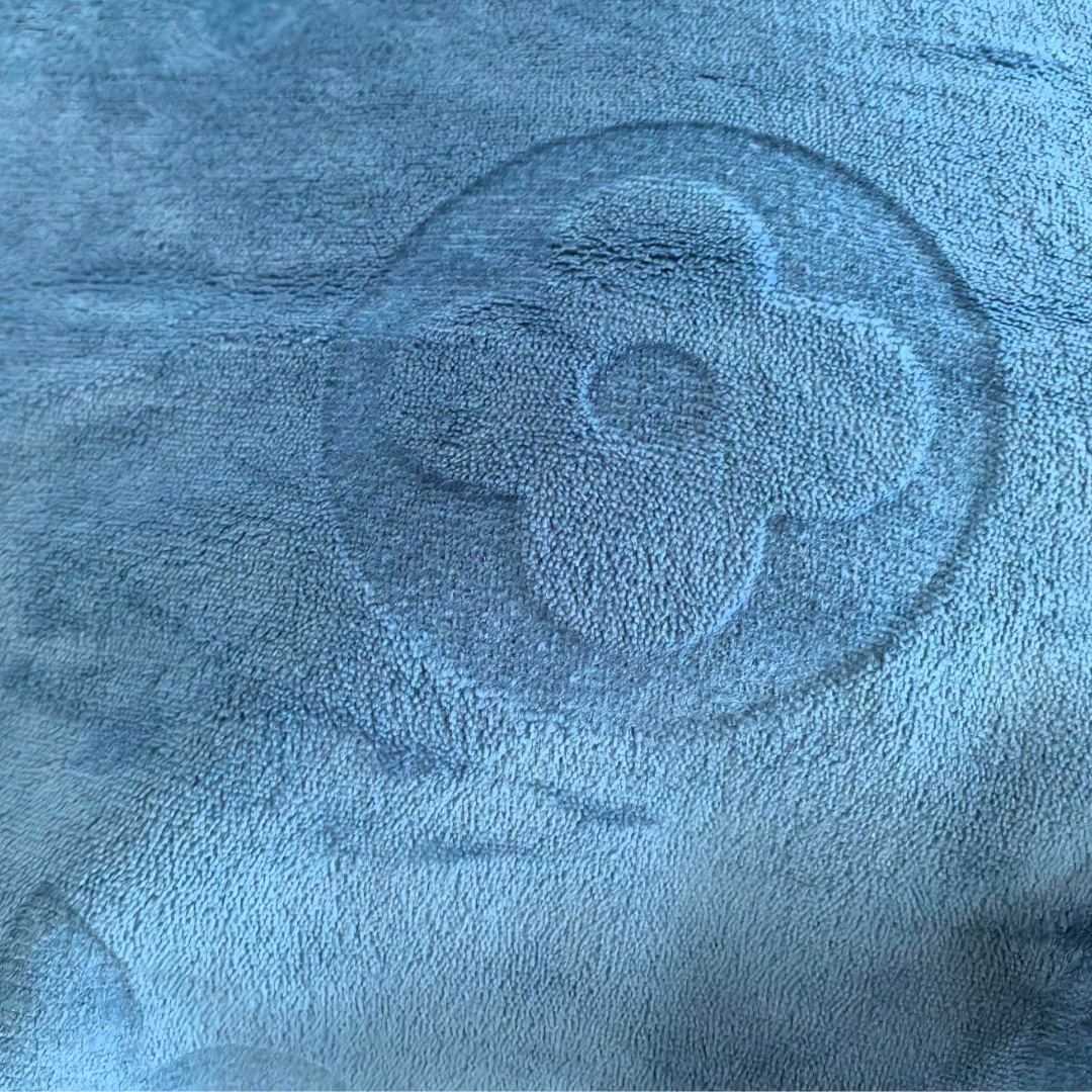 Literie en velours à motifs floraux
