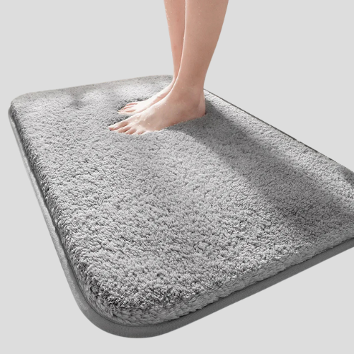 Tapis de bain doux à mémoire de forme