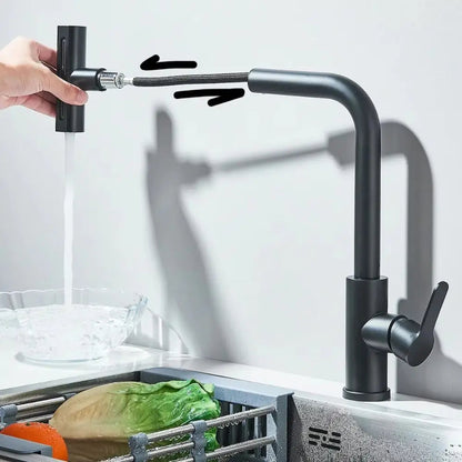 Robinet 2 et 1 avec mécanisme multifonction