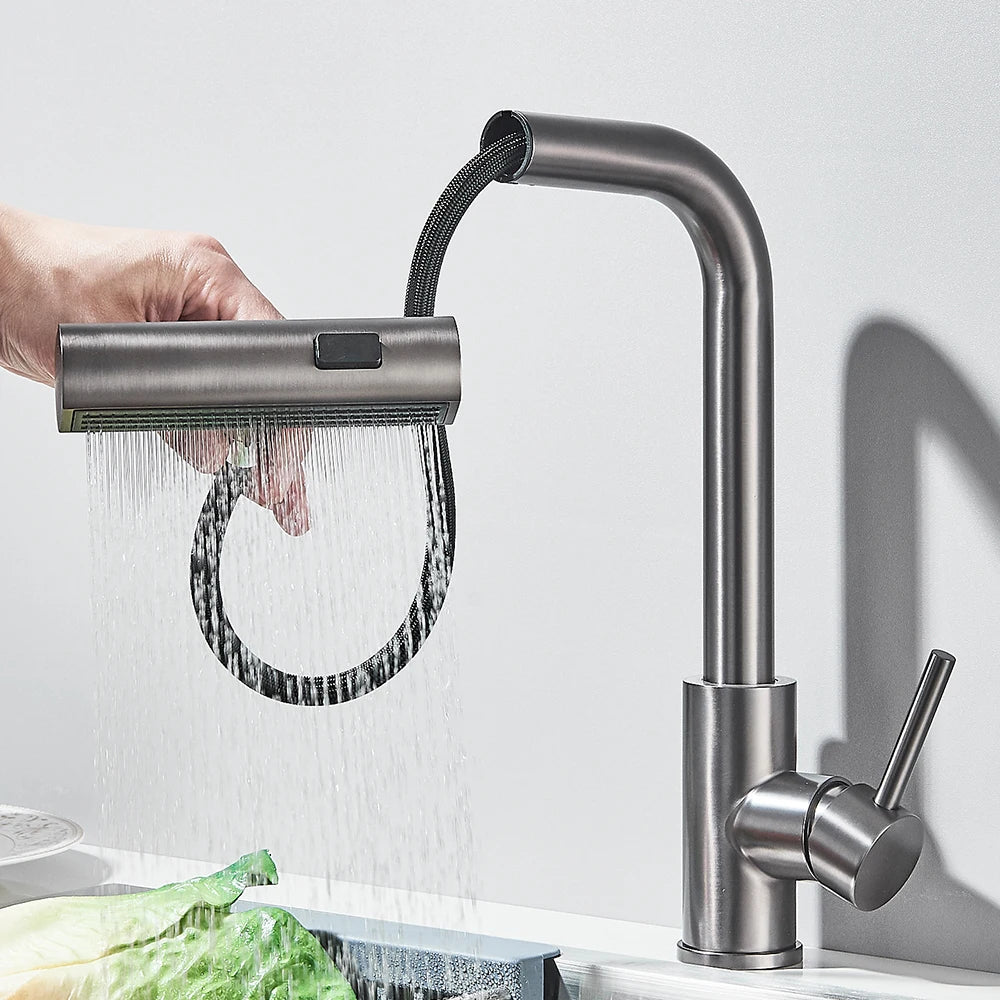 Robinet 2 et 1 avec mécanisme multifonction