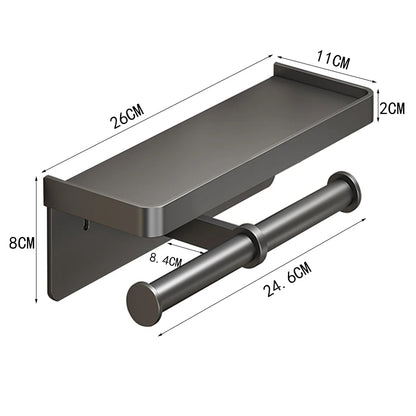 Porte-papier en alliage d'aluminium