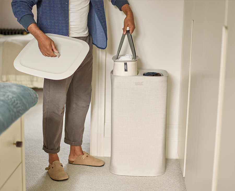 Panier à linge Duo Séparation 60 L