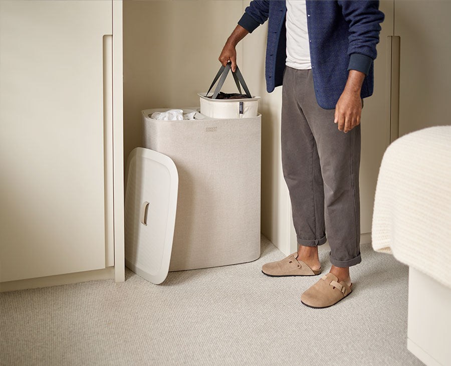 Panier à linge Duo Séparation 90 L
