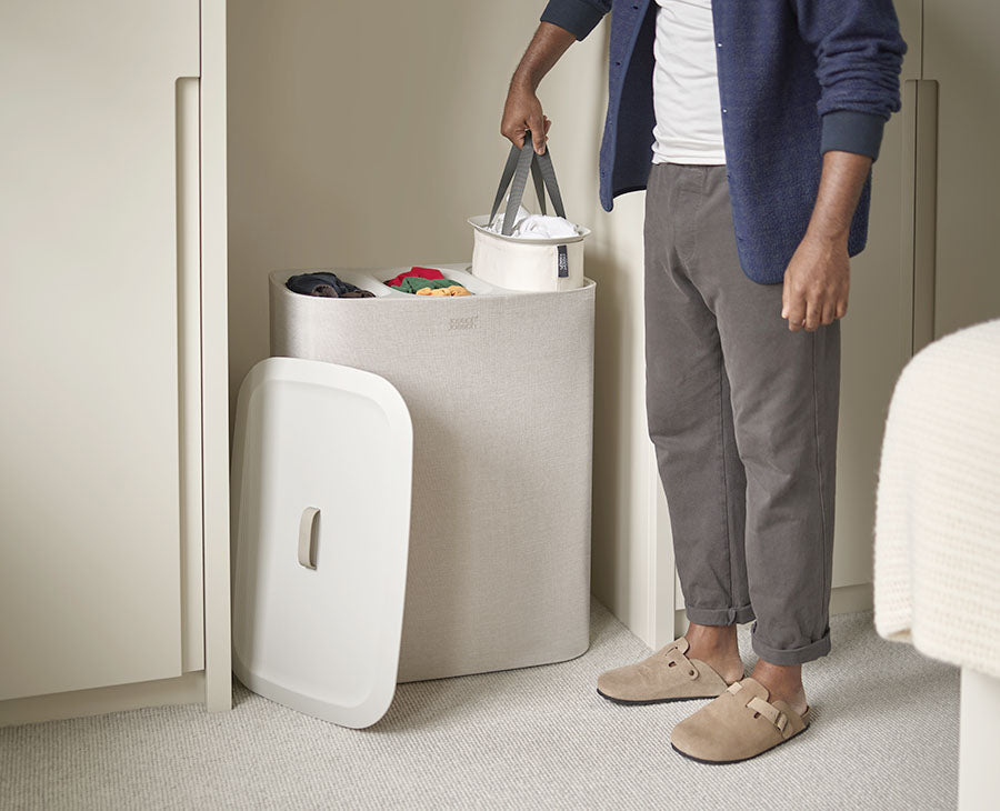 Panier à linge Trio Séparation 90 L
