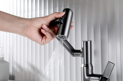 Robinet de salle de bain pivotant Lefton