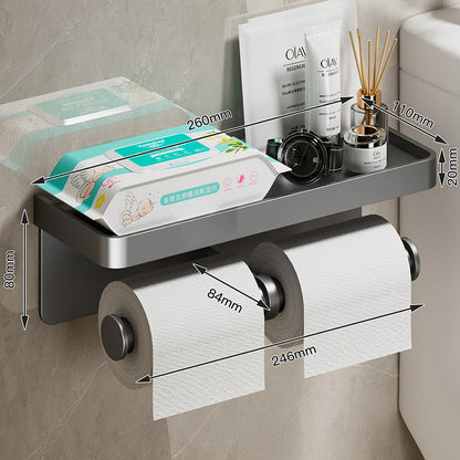 Porte-papier en alliage d'aluminium