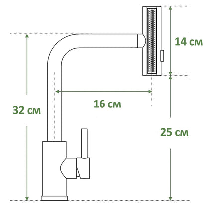 Robinet 2 et 1 avec mécanisme multifonction