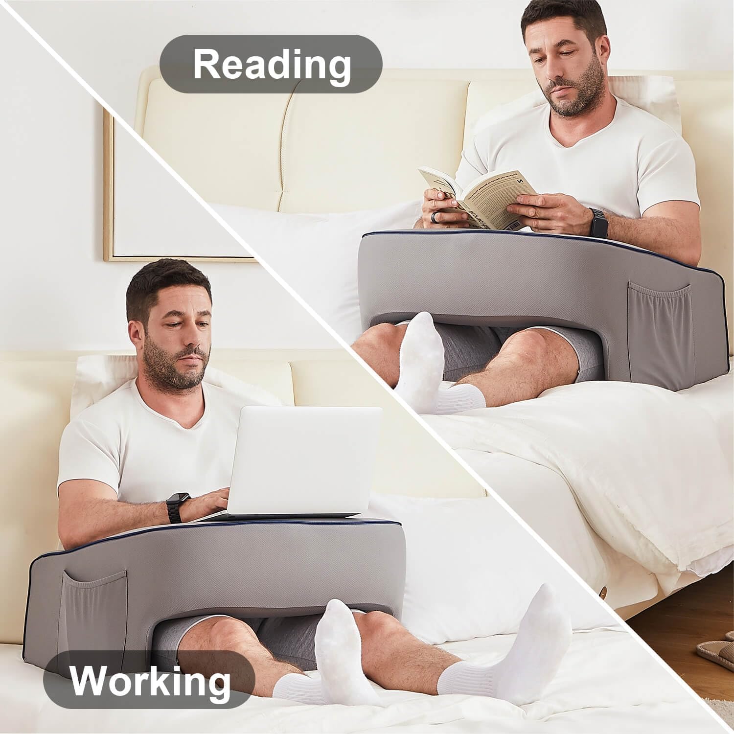 Coussin de bureau portable