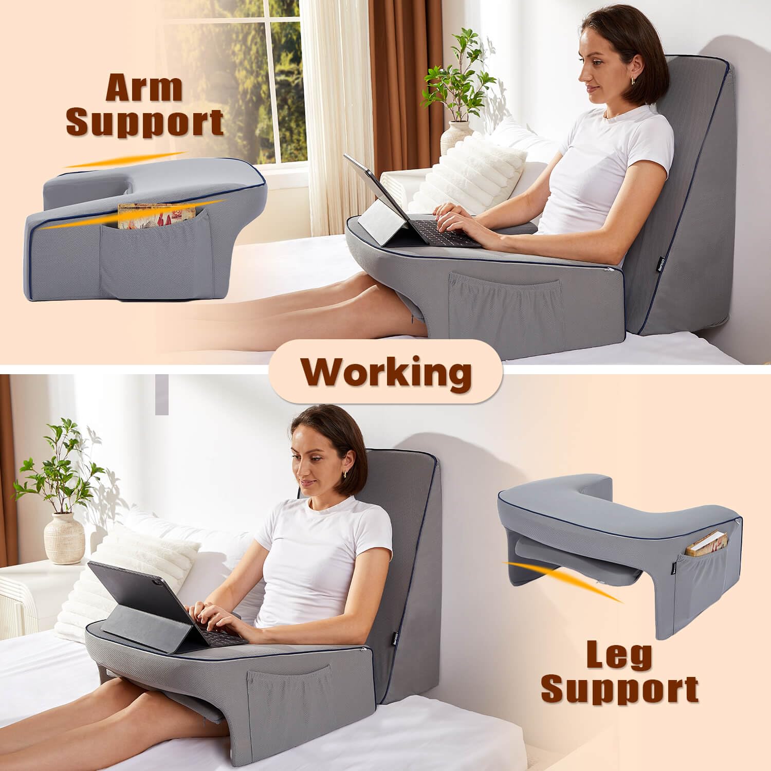 Coussin de bureau portable