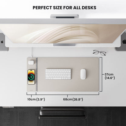 Sous-main rechargeable sans fil
