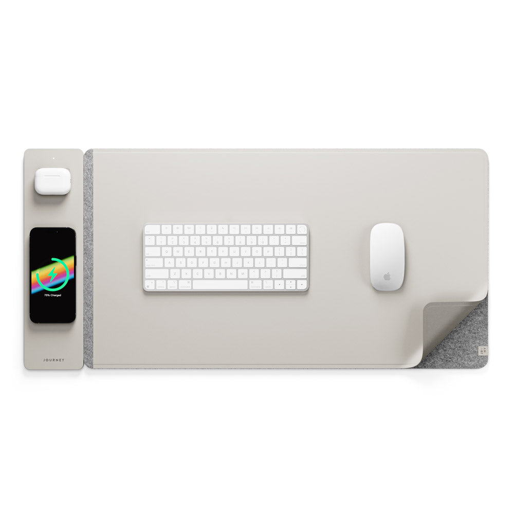 Sous-main rechargeable sans fil